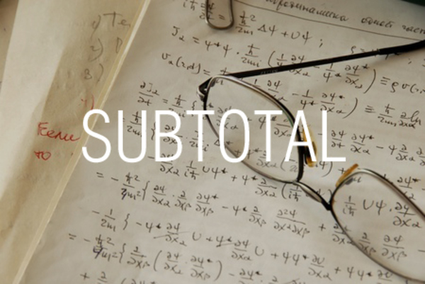SUBTOTAL関数でさまざまな集計値を求める