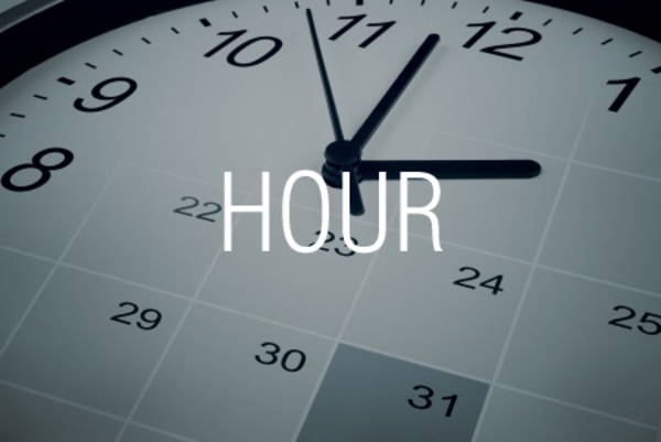 HOUR関数で時刻から「時」を取り出す
