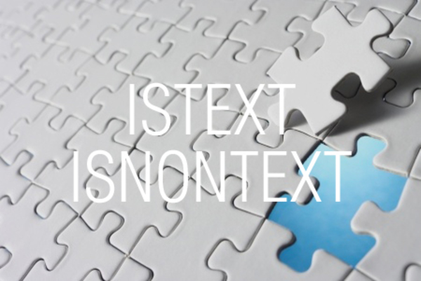 ISTEXT関数/ISNONTEXT関数で文字列かどうかを調べる