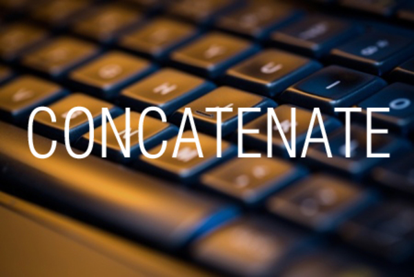 CONCATENATE関数で文字列を連結する