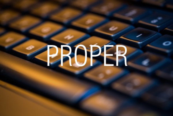 PROPER関数で英単語の先頭文字だけを大文字に変換する