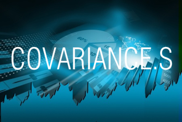 COVARIANCE.S関数で不偏共分散を求める