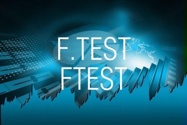 F.TEST関数/FTEST関数でF検定を行う
