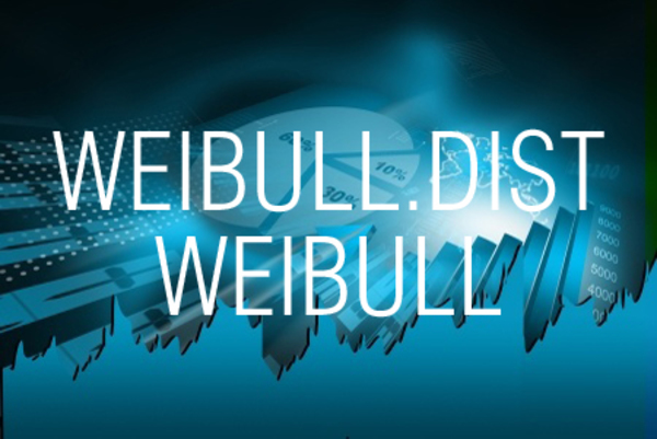 WEIBULL.DIST関数/WEIBULL関数でワイブル分布の値を求める