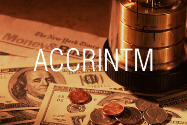 ACCRINTM関数で満期利付債の経過利息を求める