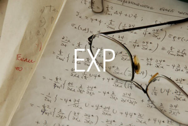 EXP関数で自然対数の底eのべき乗を求める