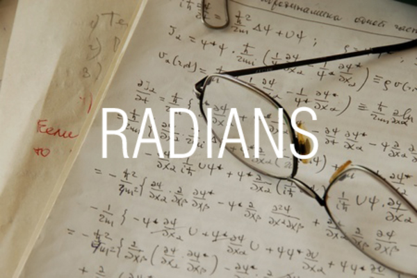 RADIANS関数で度をラジアンに変換する