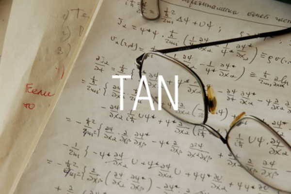 TAN関数で正接を求める
