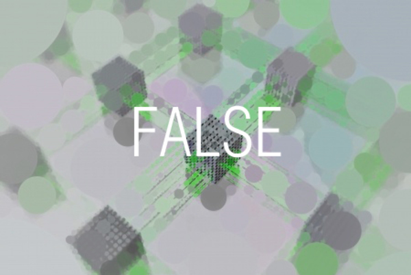 FALSE関数で常に偽(FALSE)であることを表す