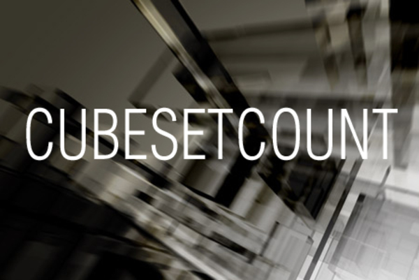 CUBESETCOUNT関数でキューブセット内の項目の個数を求める
