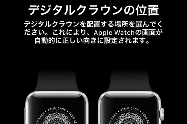 左利きでも大丈夫! Apple Watchを右腕に着けるときの設定方法