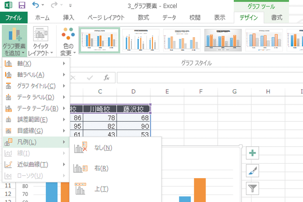 エクセル Excel グラフの作り方 編集方法のまとめ できるネット