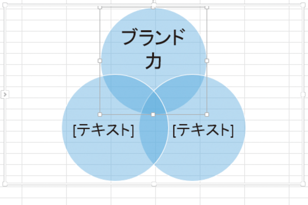 ExcelでSmartArt(スマートアート)を使って図表を作成する方法