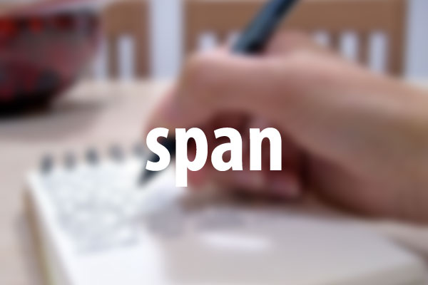 spanタグの意味と使い方