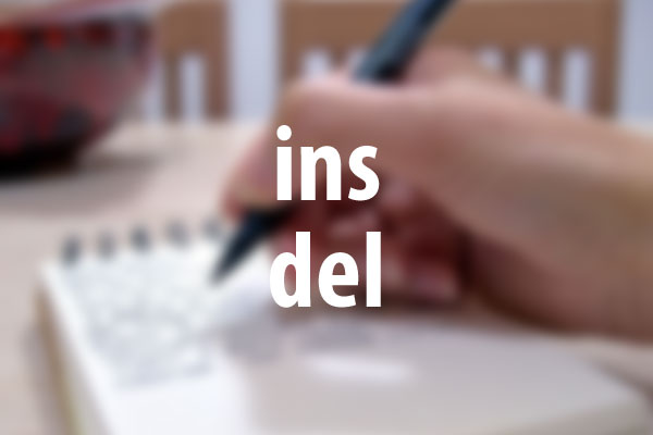 insタグ、delタグの意味と使い方
