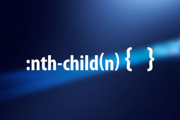 n番目の子要素にスタイルを適用する