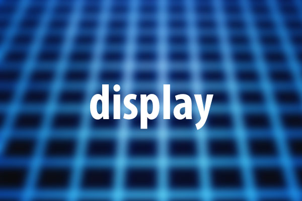 displayプロパティの意味と使い方(ボックスの種類の指定)