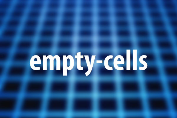 empty-cellsプロパティの意味と使い方