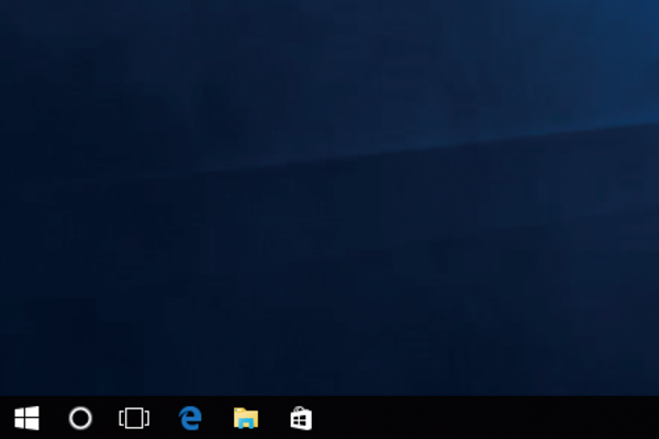Windows 10のタスクバーを省スペース化。アイコンを小さく表示する方法