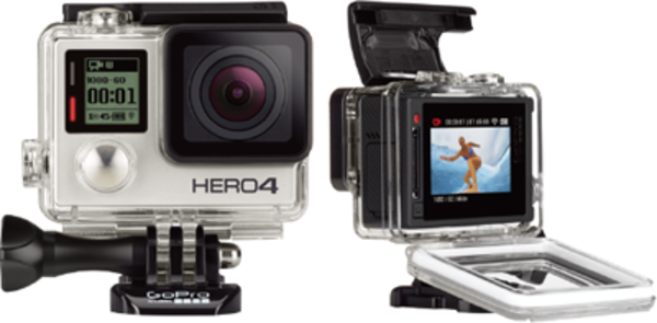 GoPro HERO4 Black/Silverの液晶画面と設定項目