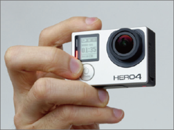 GoPro HERO4 Black/Silverの各部名称と基本的な使い方