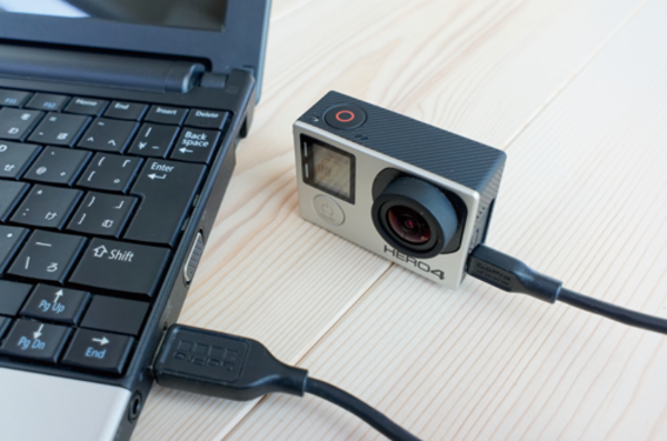 パソコンの「GoPro Studio」で撮影した動画を取り込む方法