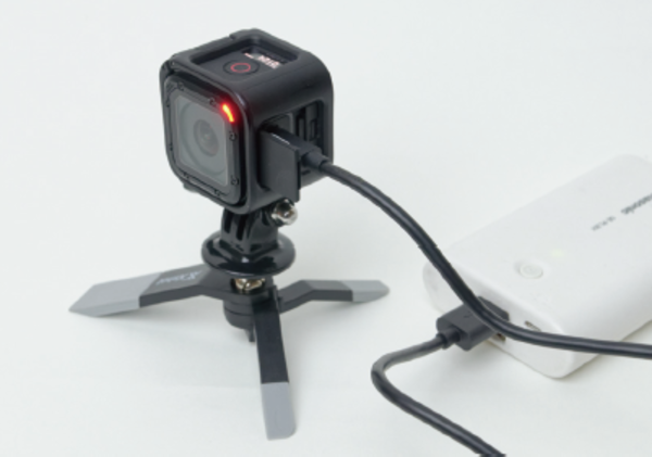 GoProは充電しながらでも撮影できる?