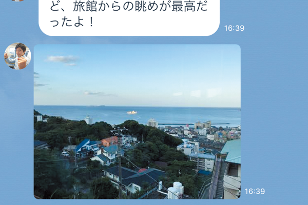 LINEで写真を送る方法
