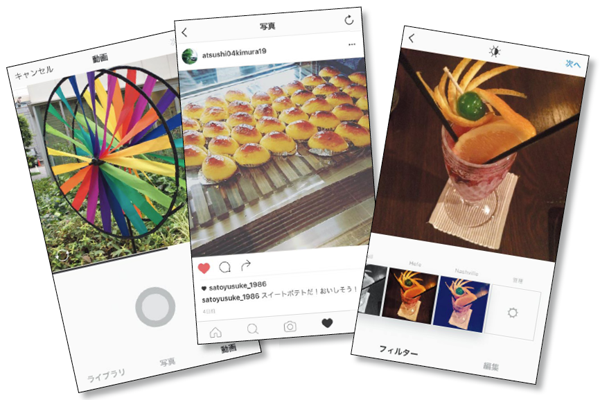 Instagramでできること