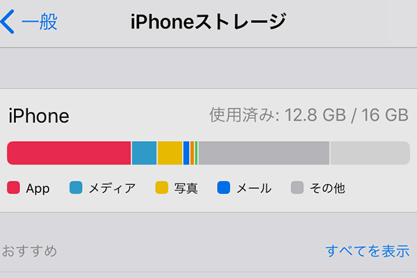【iOS 11】容量節約の提案機能も。わかりやすくなった「iPhoneストレージ」の使い方