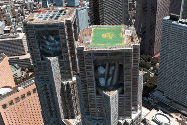 巨人の視点で見下ろす快感! iPhone標準マップの3D機能「Flyover」でVRを手軽に体験する