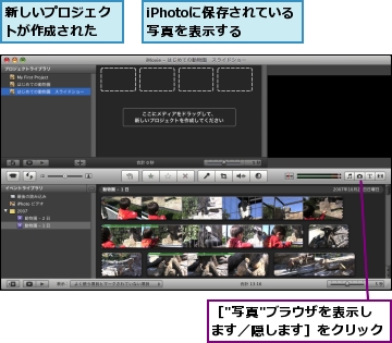 オリジナリティあふれるスライドショーを作成するには Imovie できるネット