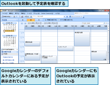 Outlookからgoogleカレンダーを見られるようにしたい Iphone できるネット