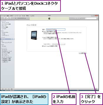 Ipadとパソコンを Itunes で同期しよう Ipad できるネット