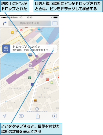 地図に目印を付けるには Iphone できるネット