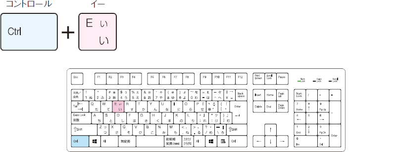 ショートカットキーで文字を中央揃えにする ショートカットキー できるネット