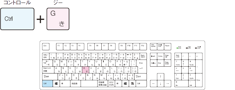 ショートカットキーで図形をグループ化する ショートカットキー できるネット