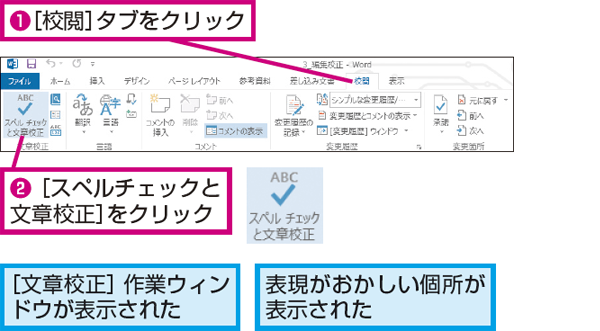 Wordで文章の校正機能を使う方法 できるネット