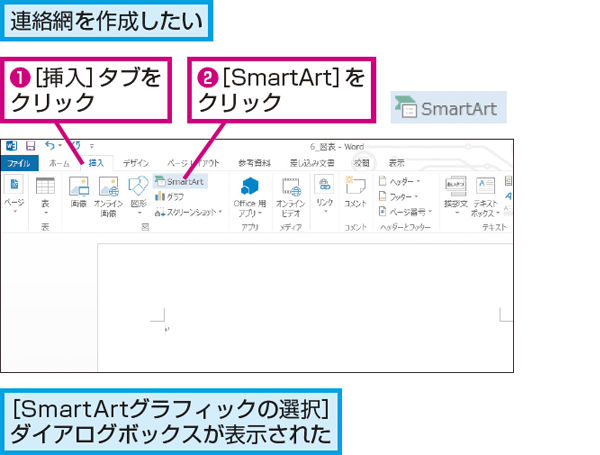 Wordで組織図を作成する方法 できるネット