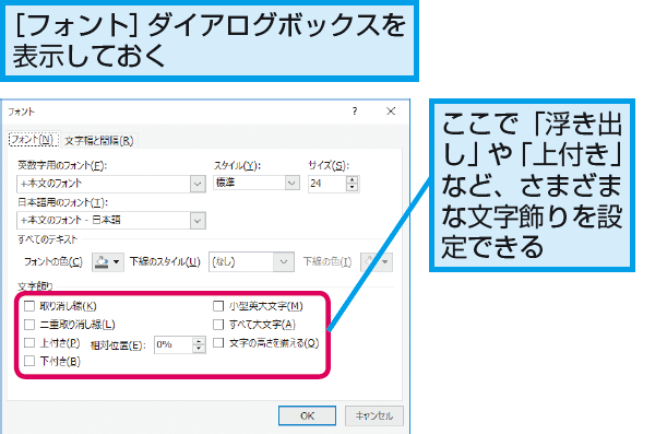 Powerpointでさまざまな文字飾りを使う方法 できるネット