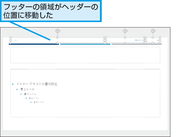 Powerpointでスライドのヘッダーを設定する方法 できるネット