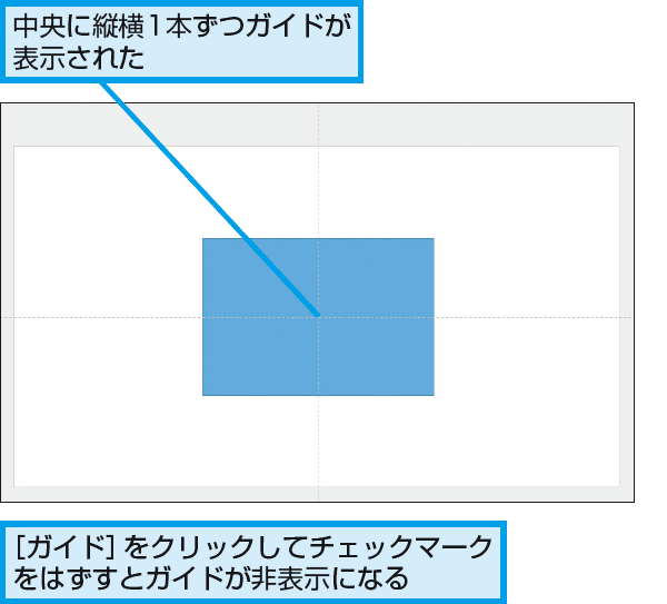 Powerpointでスライドにガイドを表示する方法 できるネット