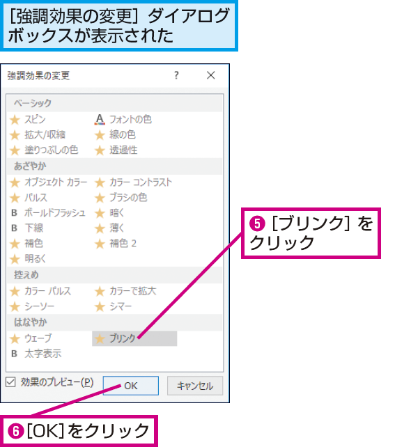 Powerpointで強調したい図形を点滅させる方法 できるネット