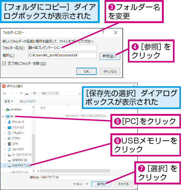 Powerpointの プレゼンテーションパック をusbメモリーに保存するには できるネット