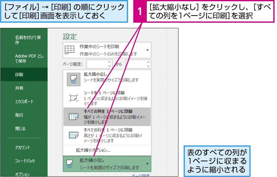 パソコン仕事術 Excelの印刷で用紙のムダを防止するには できるネット