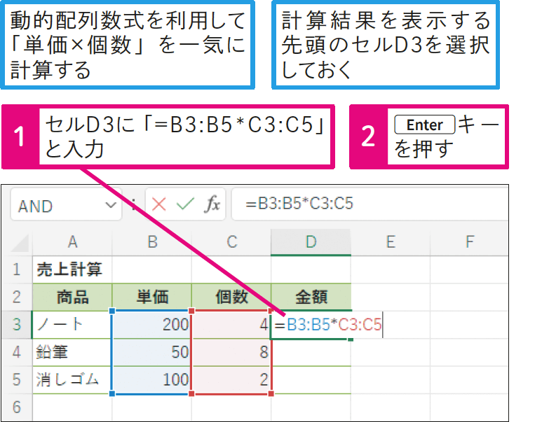 動的配列数式って何？