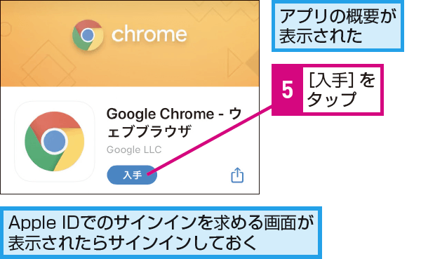 Google ChromeをiPhoneで使う方法