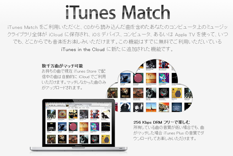 Itunes Matchの設定 Iphoneでの再生方法 Cdから取り込んだ曲がいつでも聴ける Itunes できるネット