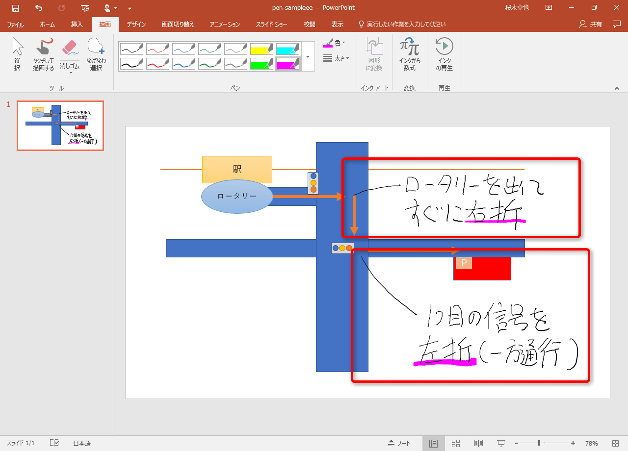 Office365新機能 Powerpoint 16で手書きのイラストやコメントを動かす インクの再生 できるネット