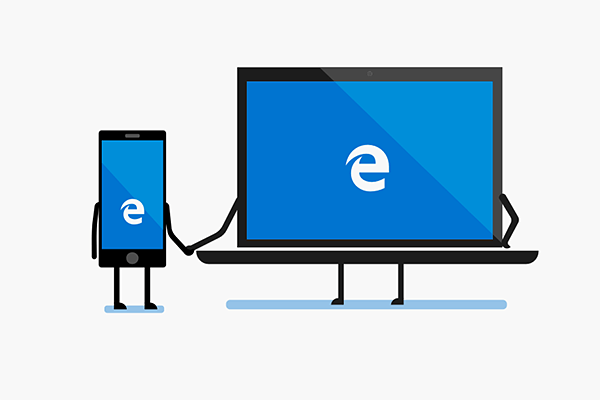 Windows 10との連携が優秀 マイクロソフトのスマホ版 Microsft Edge を使おう できるネット